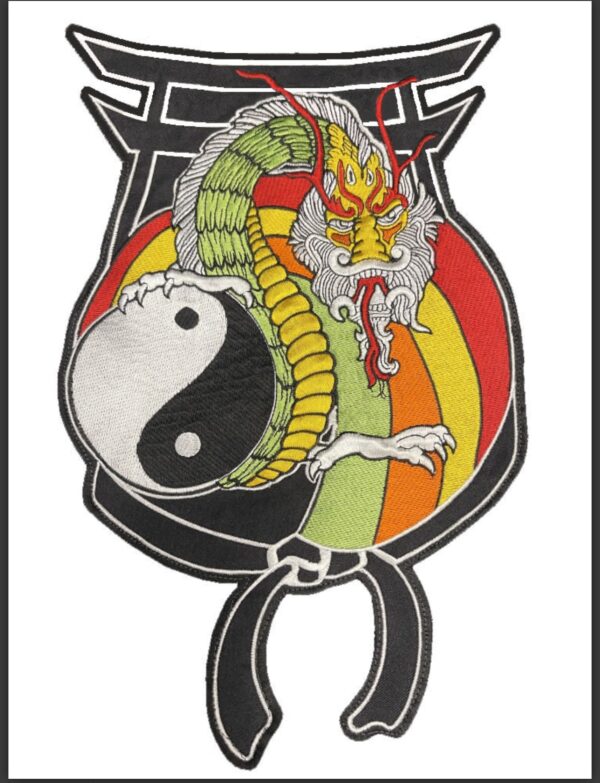 IKCA Dragon Back Patch